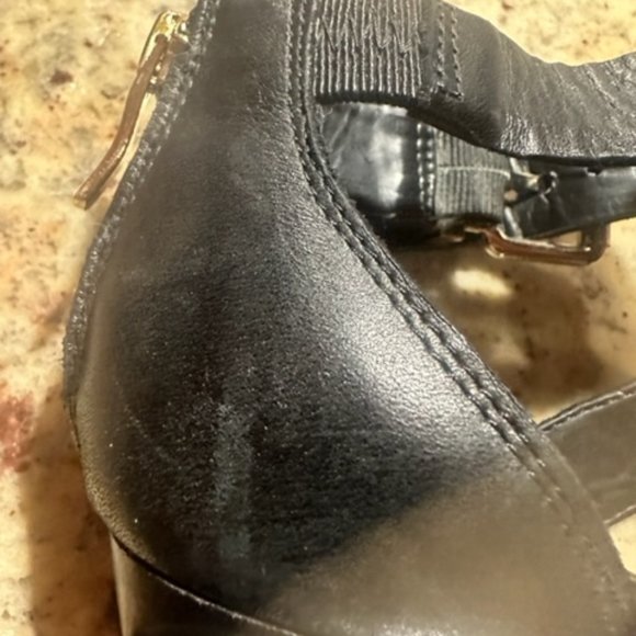 BCBGENERATION Generation Black Fizzy City Strappy Sandals – 7 - Picture 15 of 16